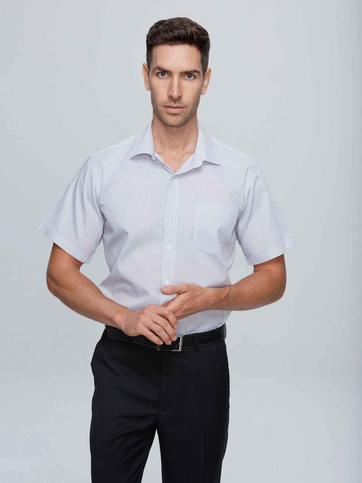 Henley Mens Short Sleeve Shirt