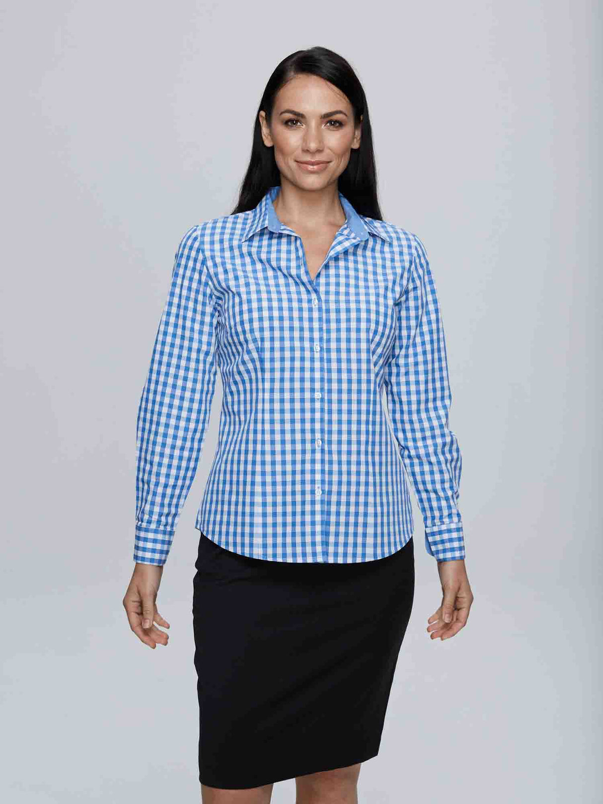 Devonport Ladies Long Sleeve Shirt