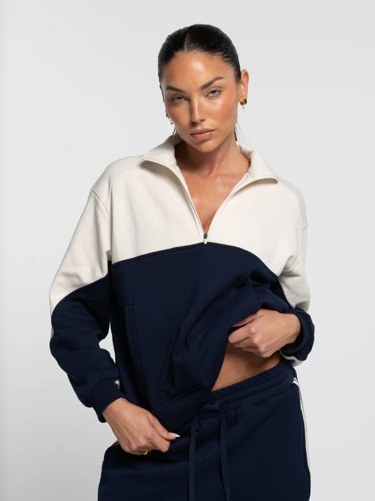 Quarter Zip Jumper
