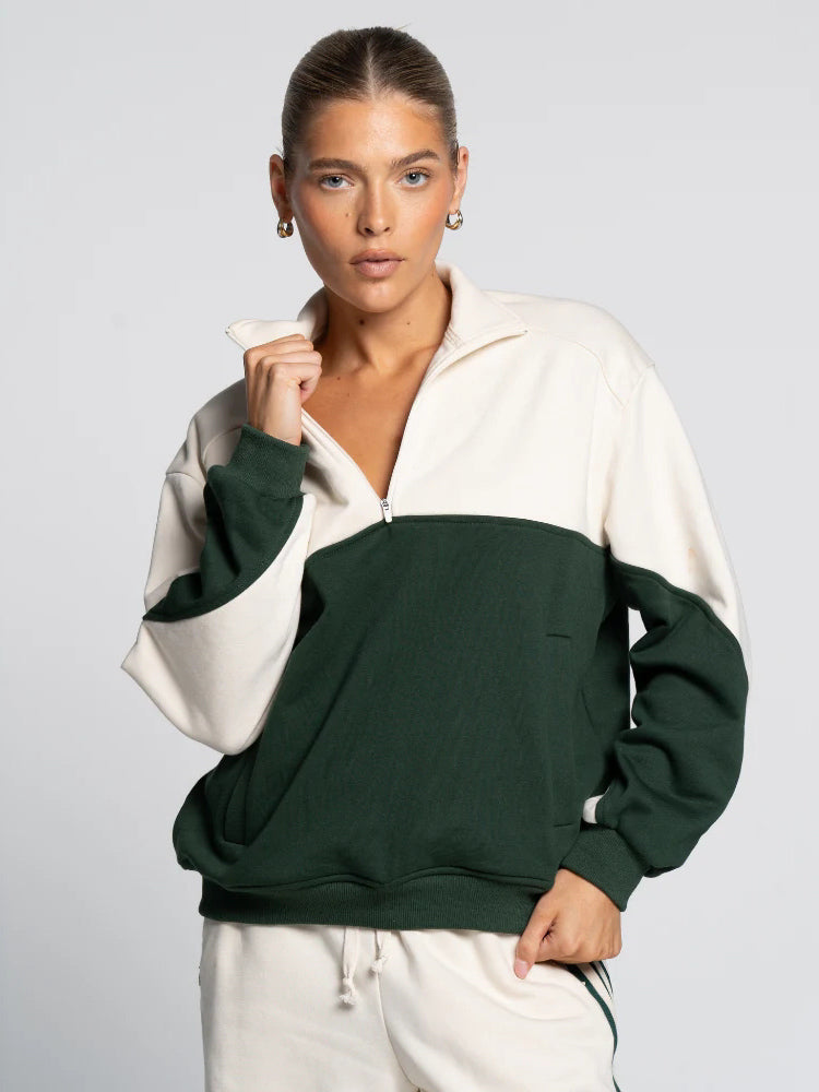 Quarter Zip Jumper