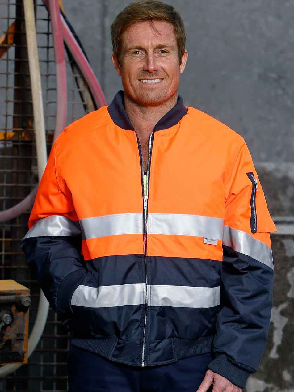Mens Hi-Vis Two Tone Flying Jacket