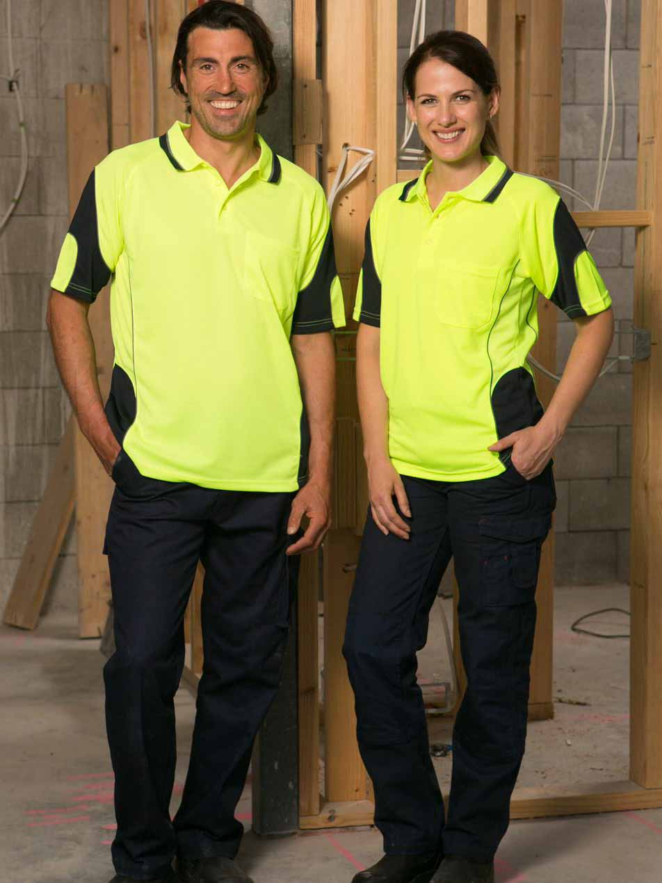 Unisex Hi-Vis Alliance Short Sleeve Safety Polo