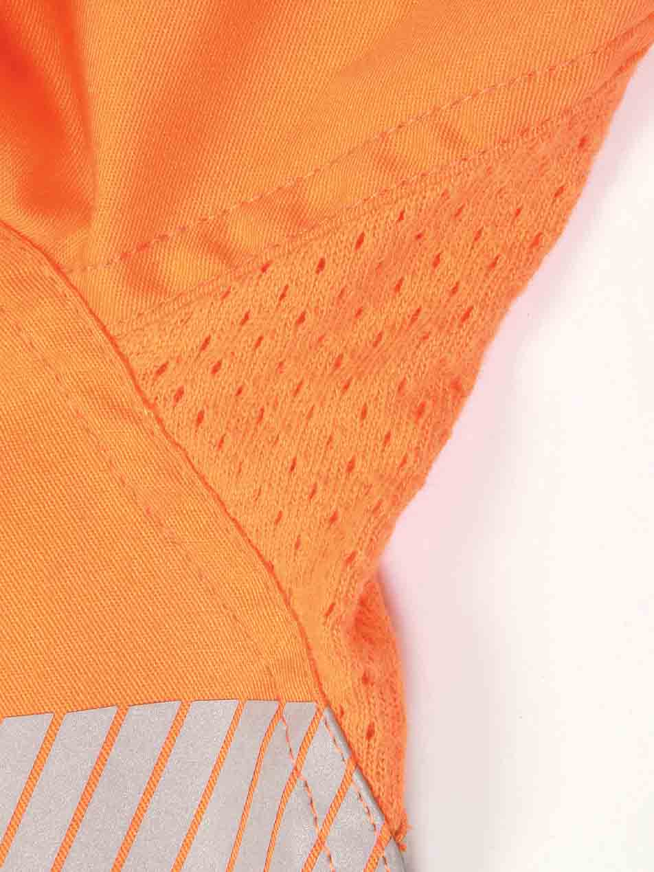 Unisex Hi-Vis Cool Breeze Long Sleeve Shirt with Segmented Taping
