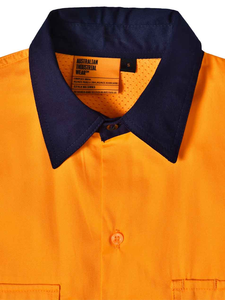 Unisex Hi-Vis Cool Breeze Long Sleeve Shirt with Segmented Taping