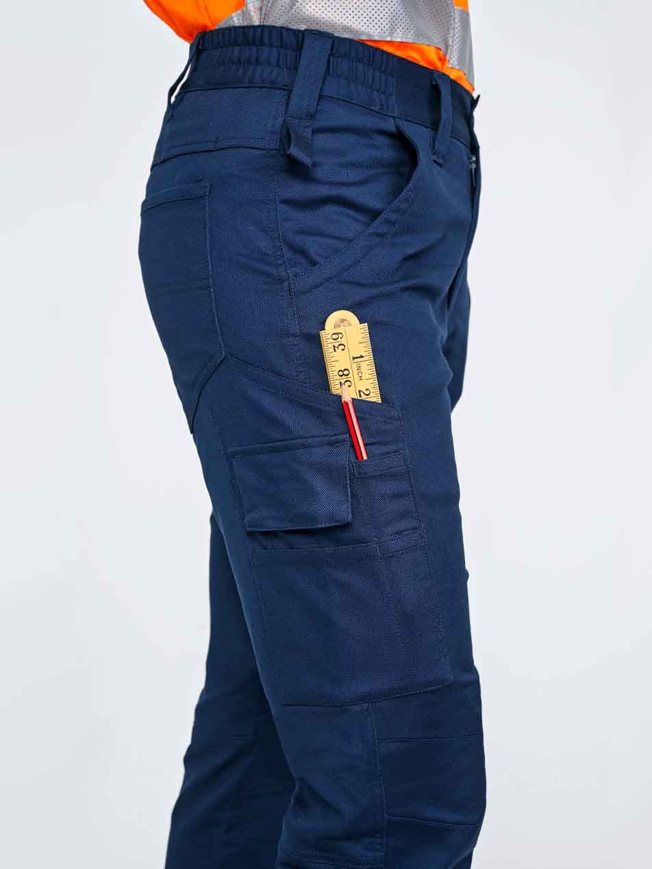 Unisex Ripstop Cotton Stretch Work Pants