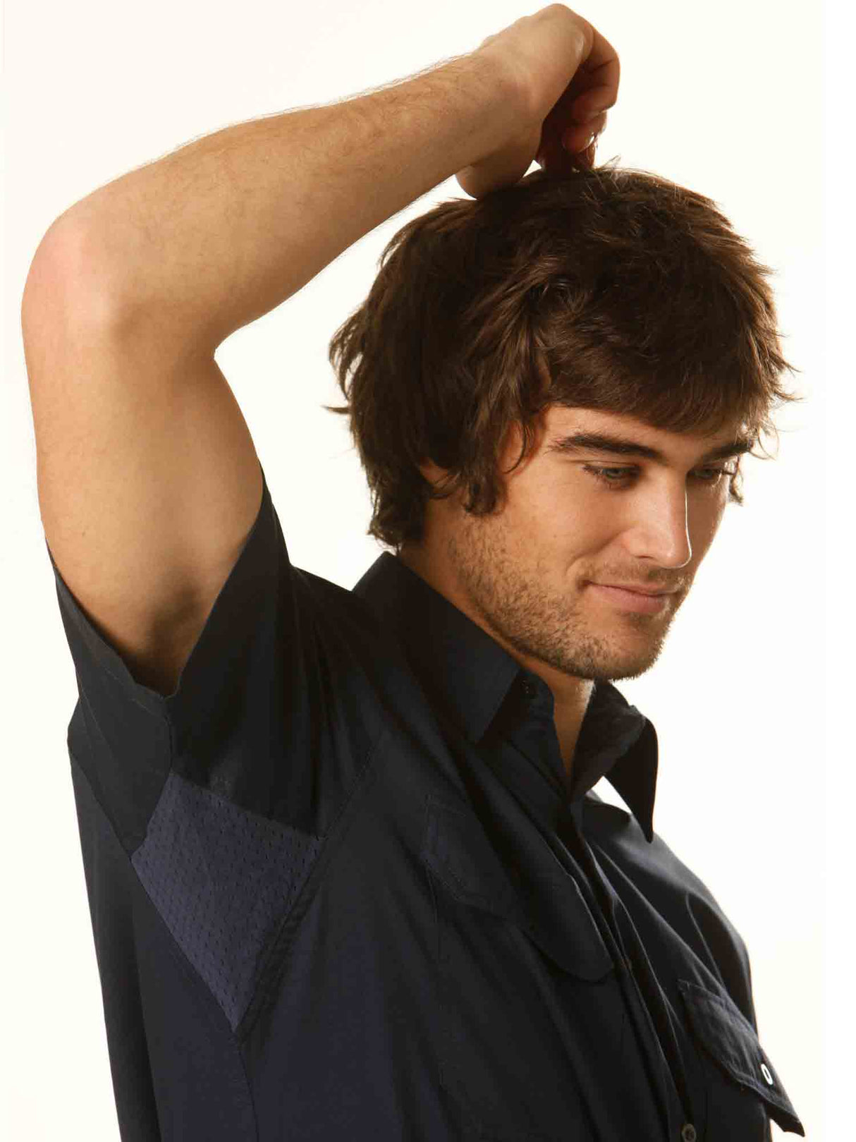 Mens Cool Breeze Cotton Short Sleeve Shirt