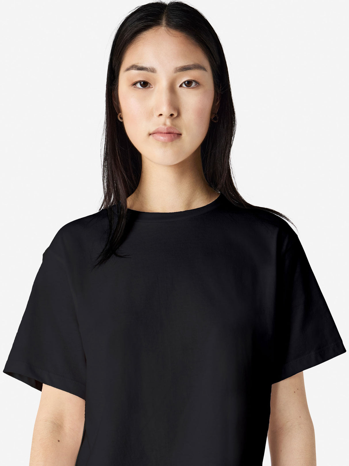 Womens Fine Jersey Boxy T-shirt