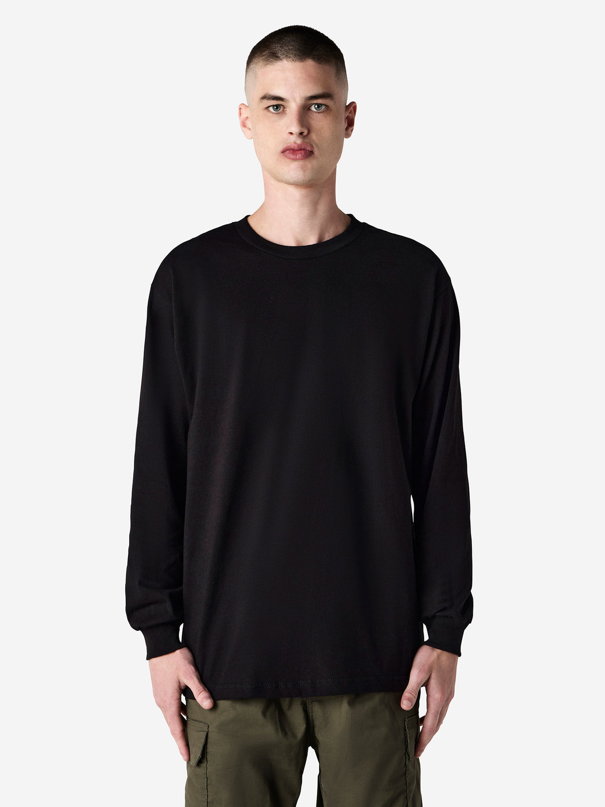 Unisex Heavyweight Cotton Long Sleeve T-Shirt