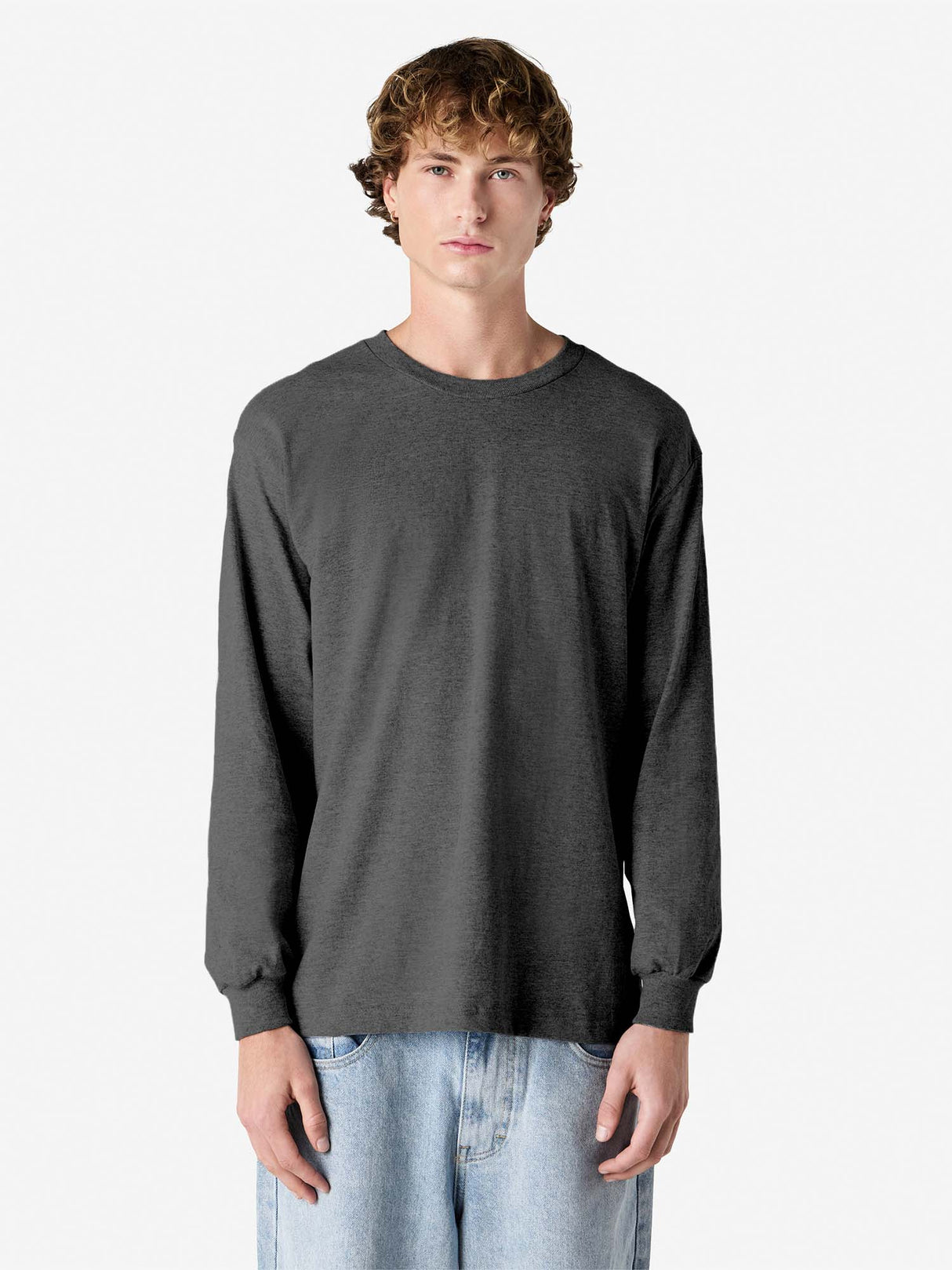 Unisex Heavyweight Cotton Long Sleeve T-Shirt