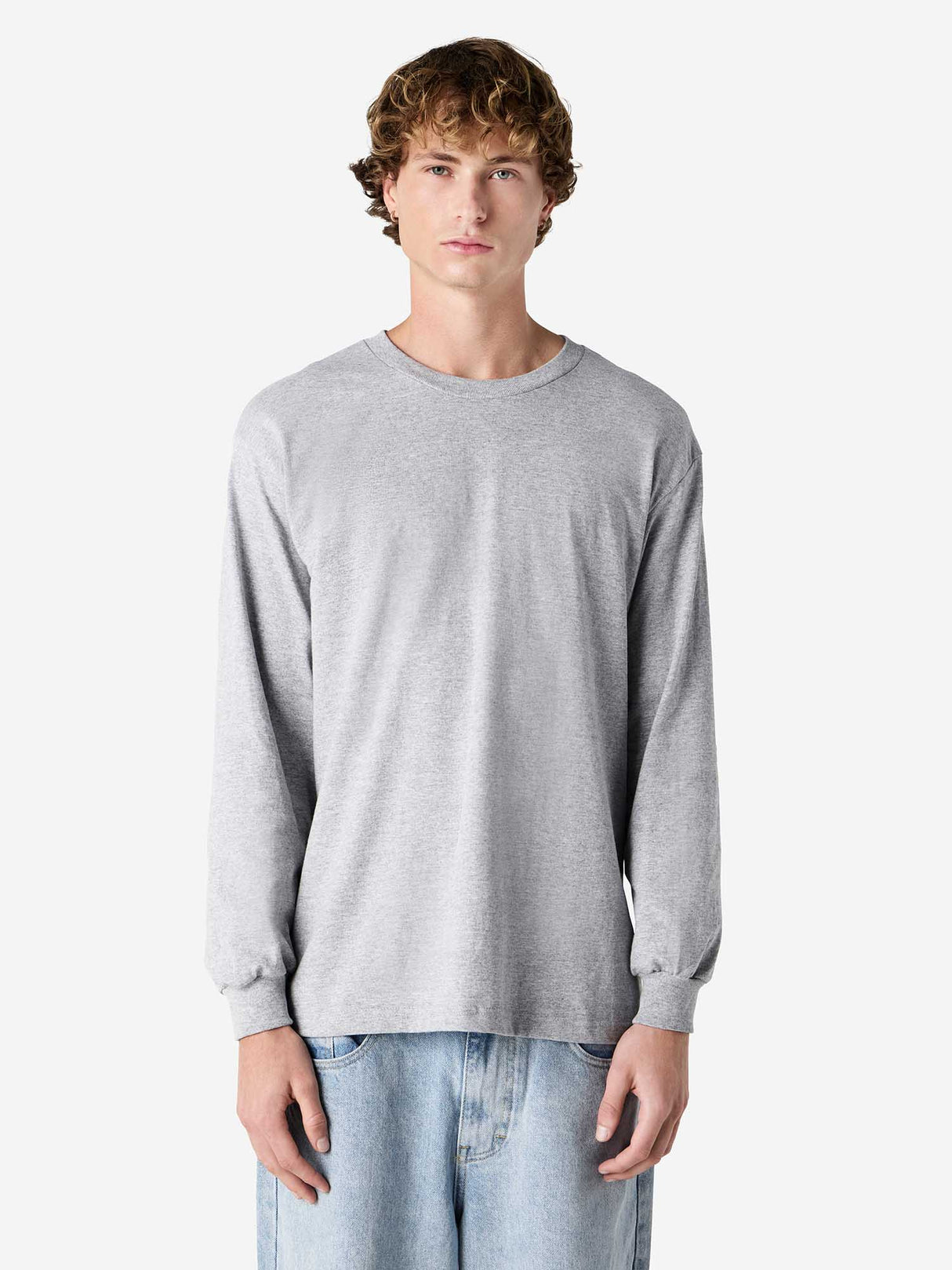 Unisex Heavyweight Cotton Long Sleeve T-Shirt
