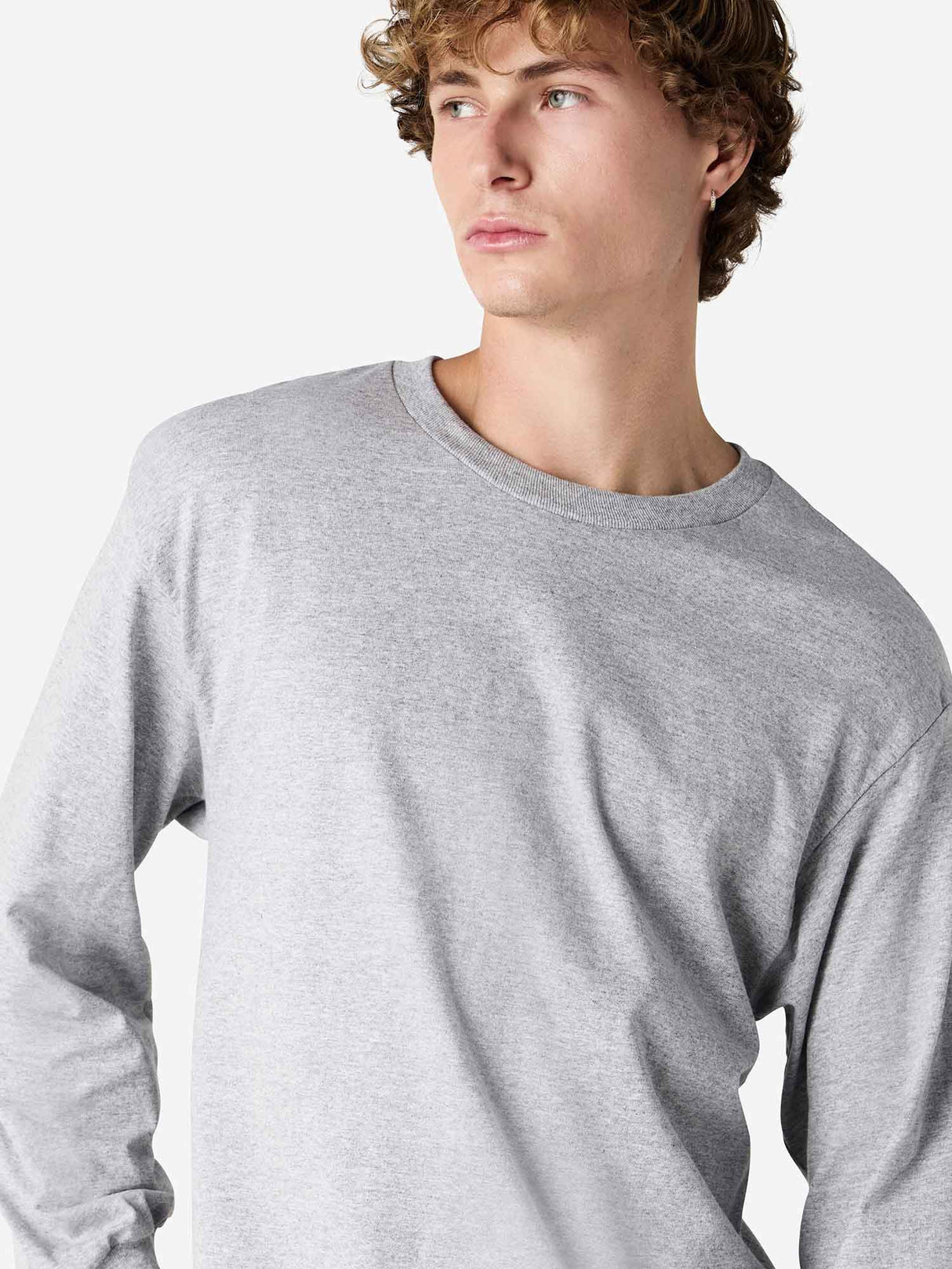Unisex Heavyweight Cotton Long Sleeve T-Shirt