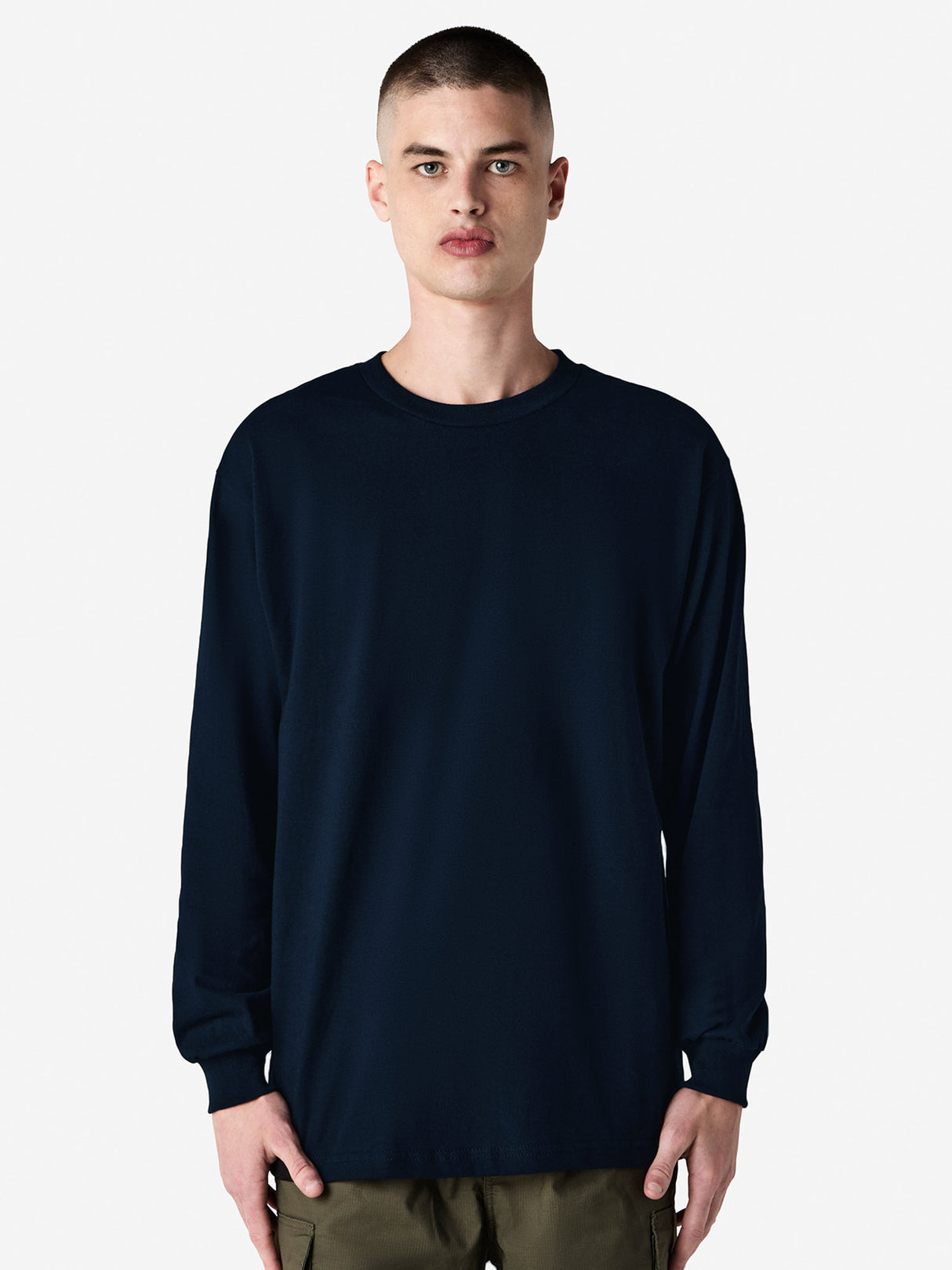 Unisex Heavyweight Cotton Long Sleeve T-Shirt