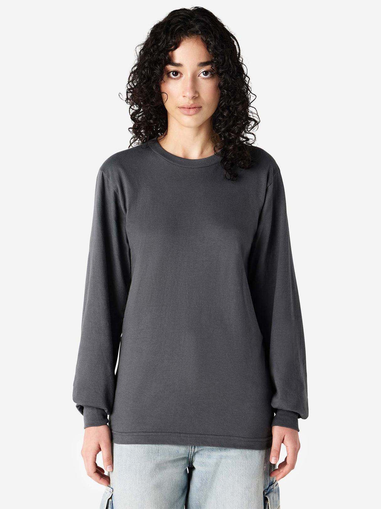 Unisex Fine Jersey Long Sleeve T-Shirt