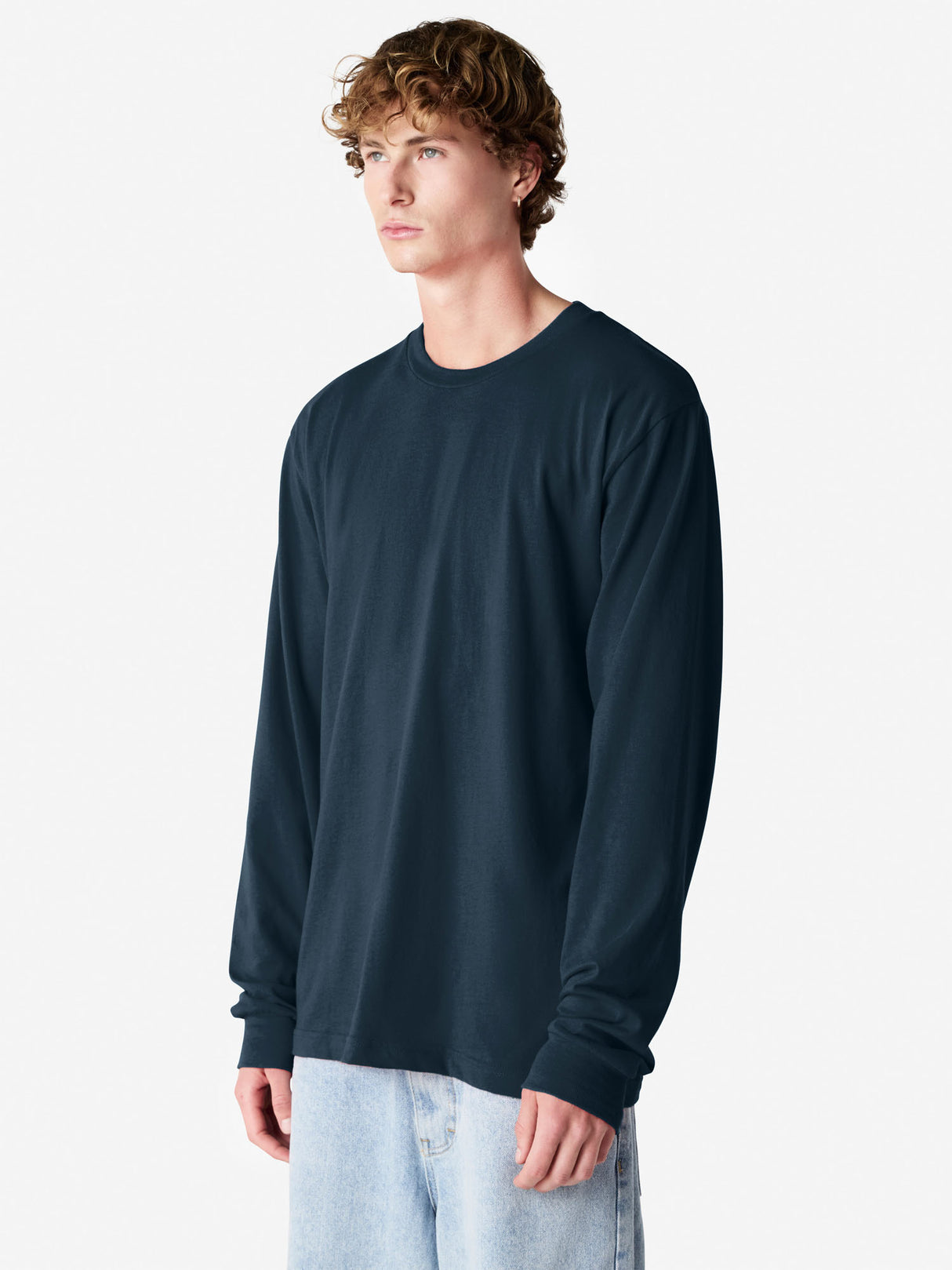 Unisex Fine Jersey Long Sleeve T-Shirt