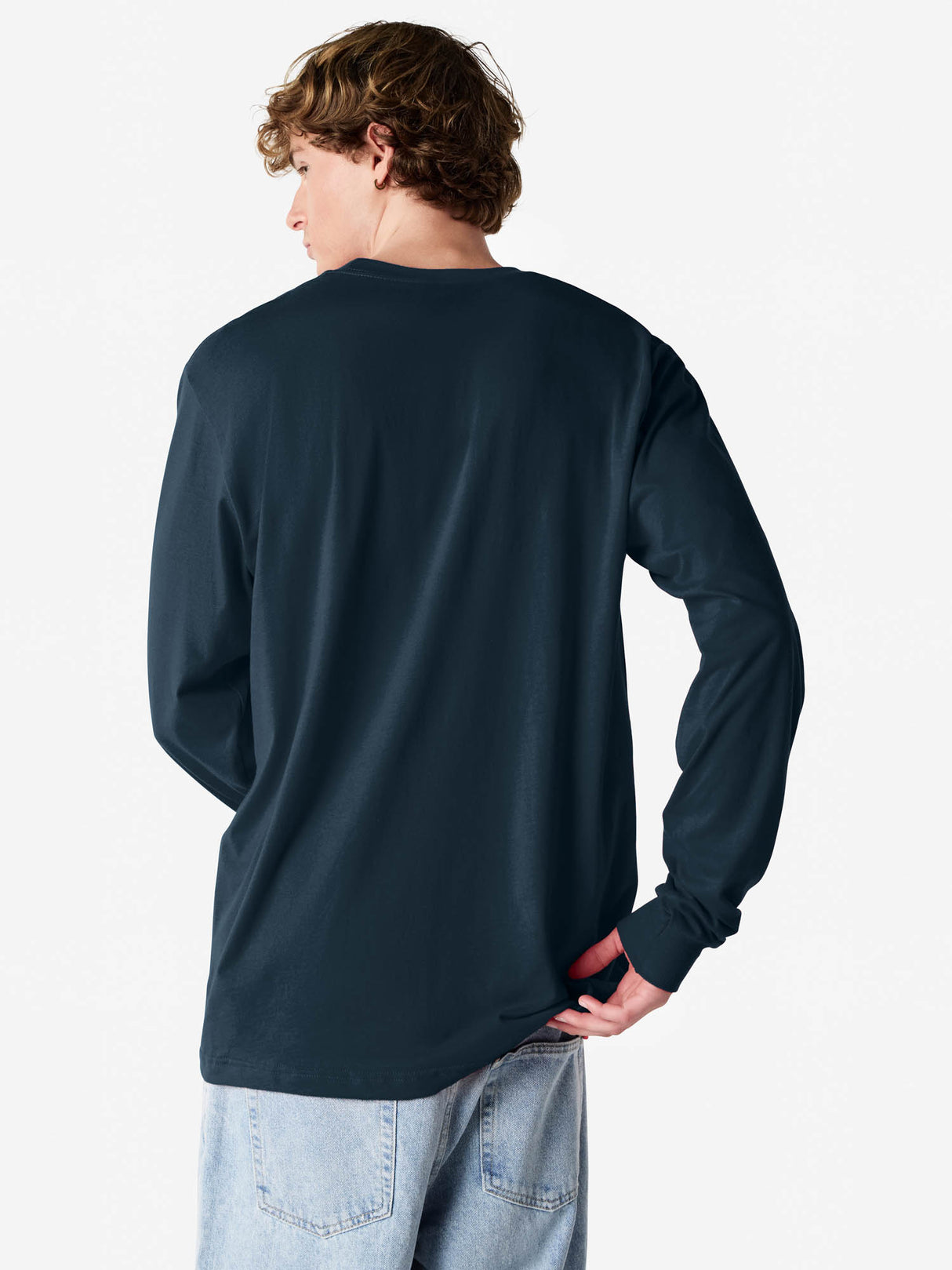 Unisex Fine Jersey Long Sleeve T-Shirt