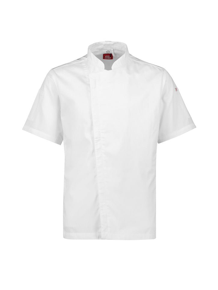 Mens Alfresco Short Sleeve Chef Jacket
