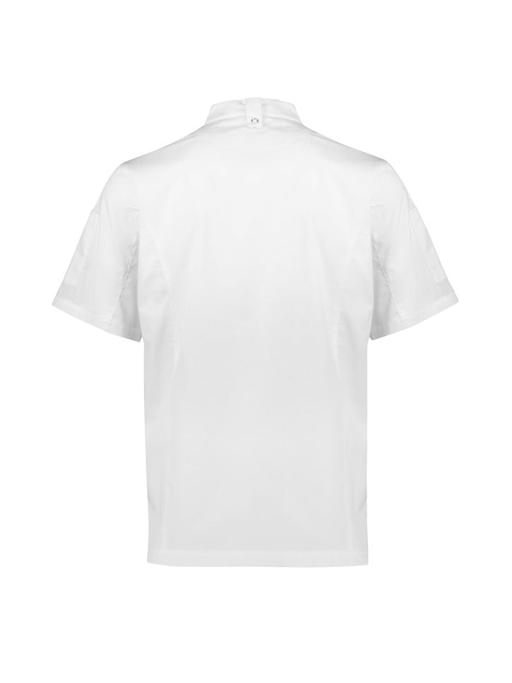 Mens Alfresco Short Sleeve Chef Jacket