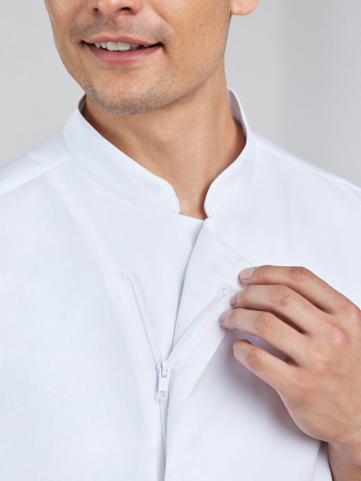 Mens Alfresco Short Sleeve Chef Jacket