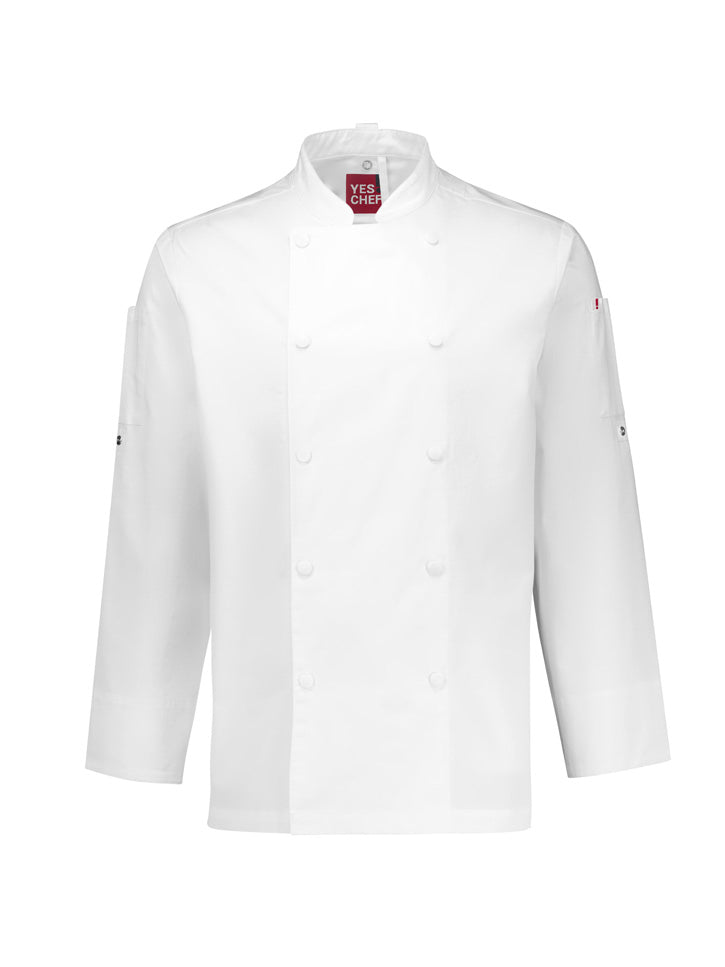 Mens Gusto Long Sleeve Chef Jacket