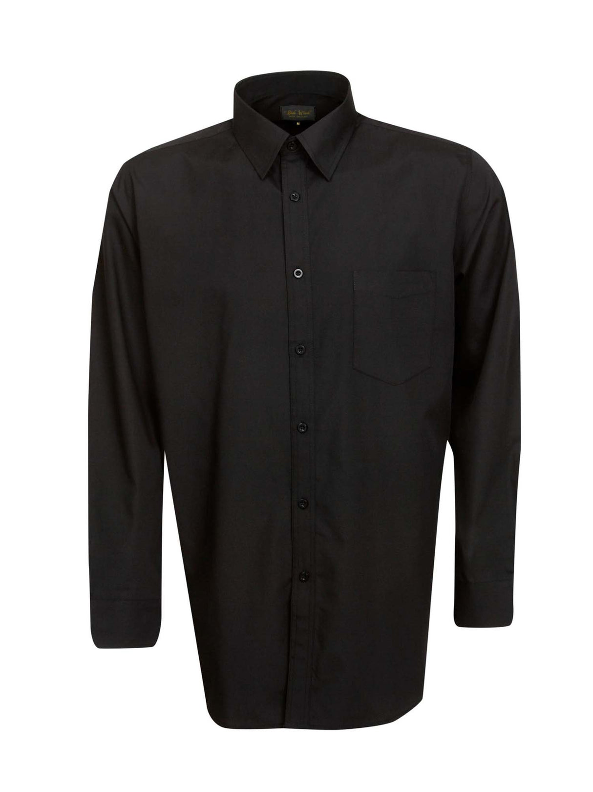 Mens Poplin Business Long Sleeve Shirt