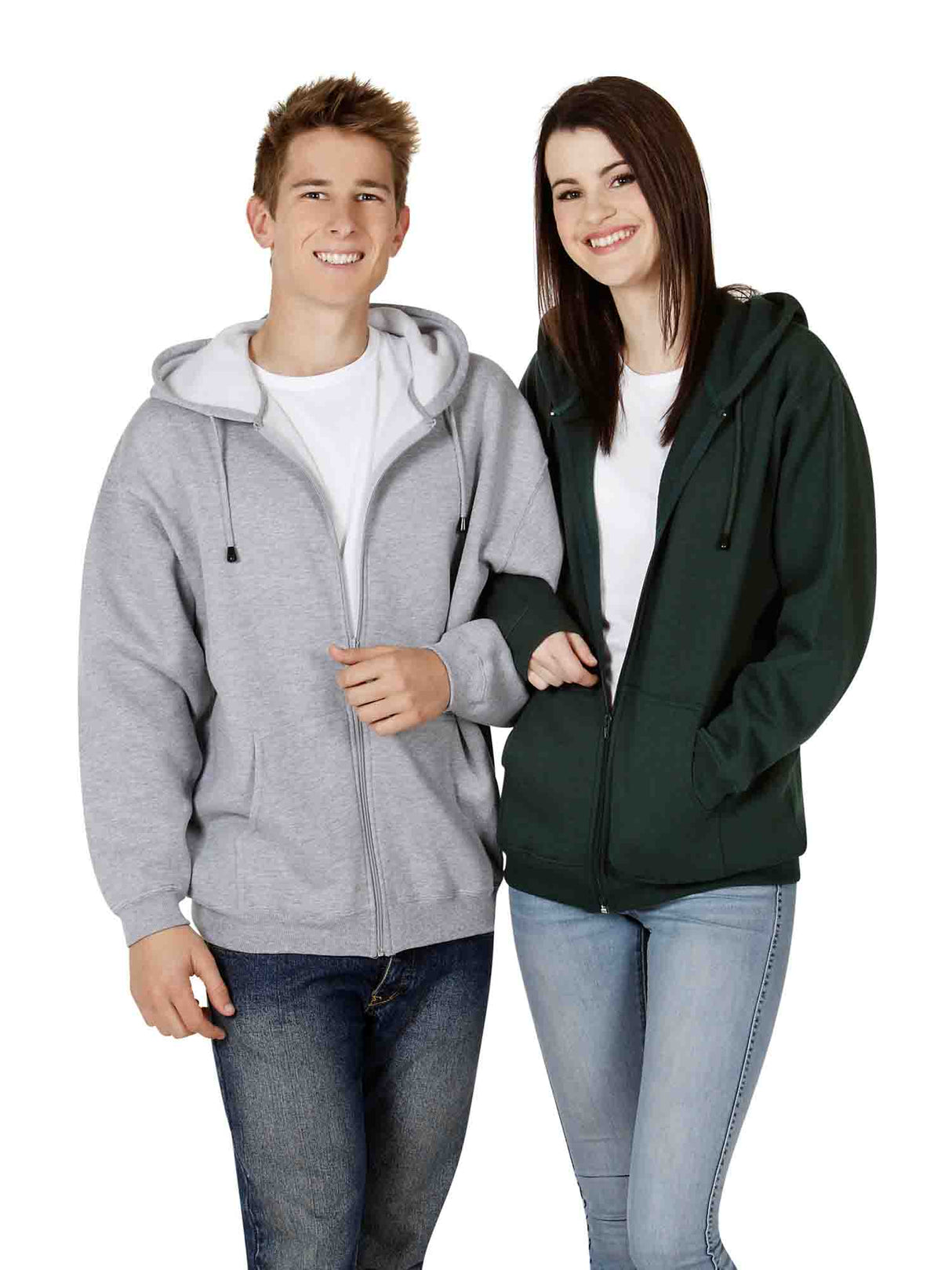 Full Zip Fleecy Hoodie