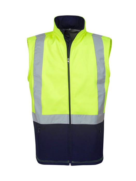 Hi Vis Soft Shell Day/Night Use Vest