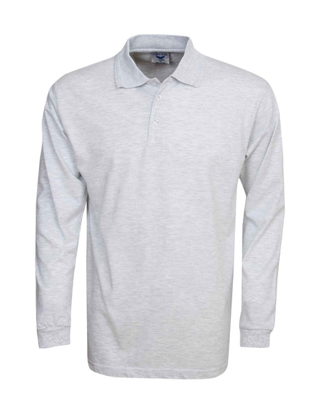 Premium Pre-Shrunk Cotton Long Sleeve Polo