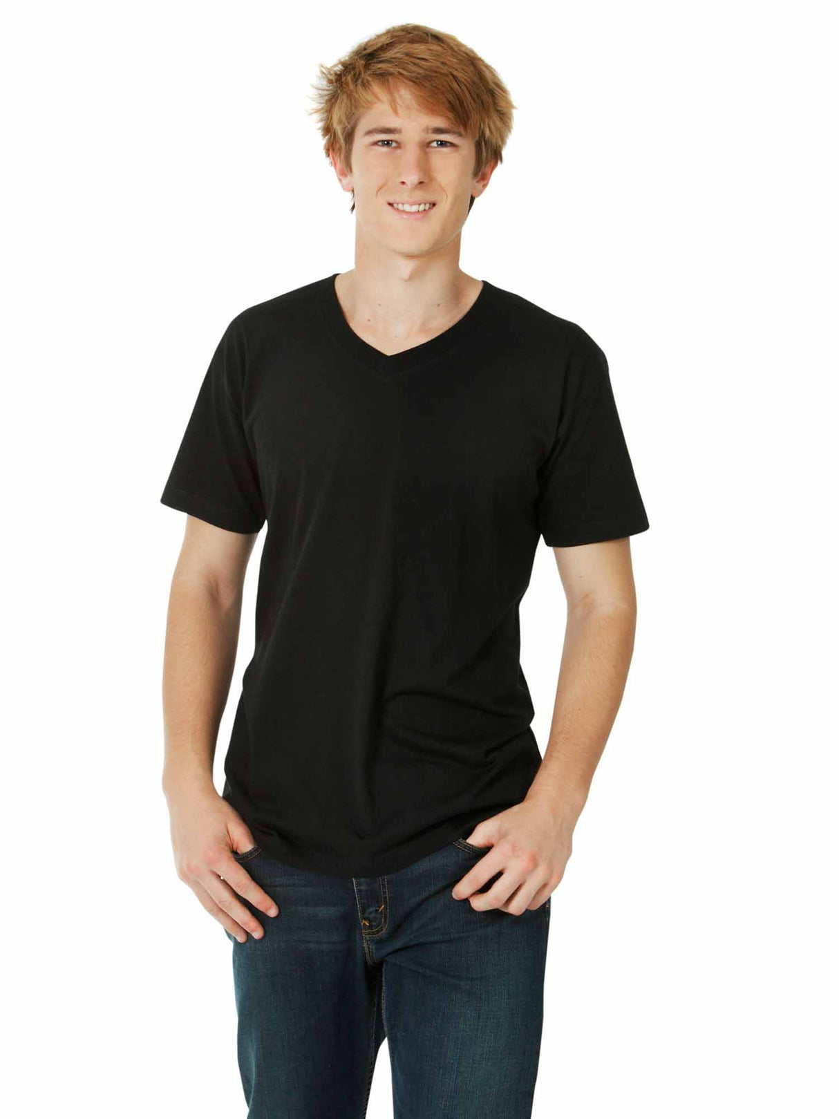 V-Neck Soft-Feel T-Shirt