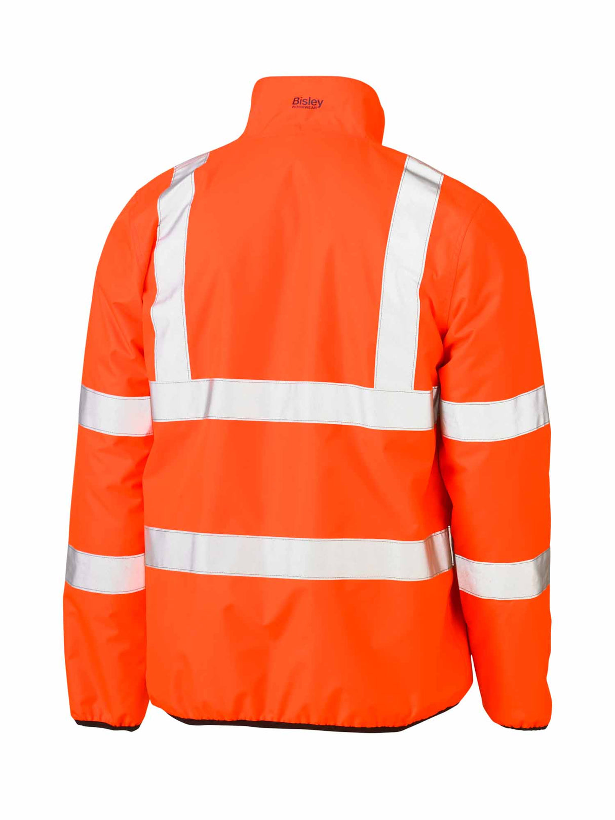 Mens Taped Hi Vis Reversible Puffer Jacket