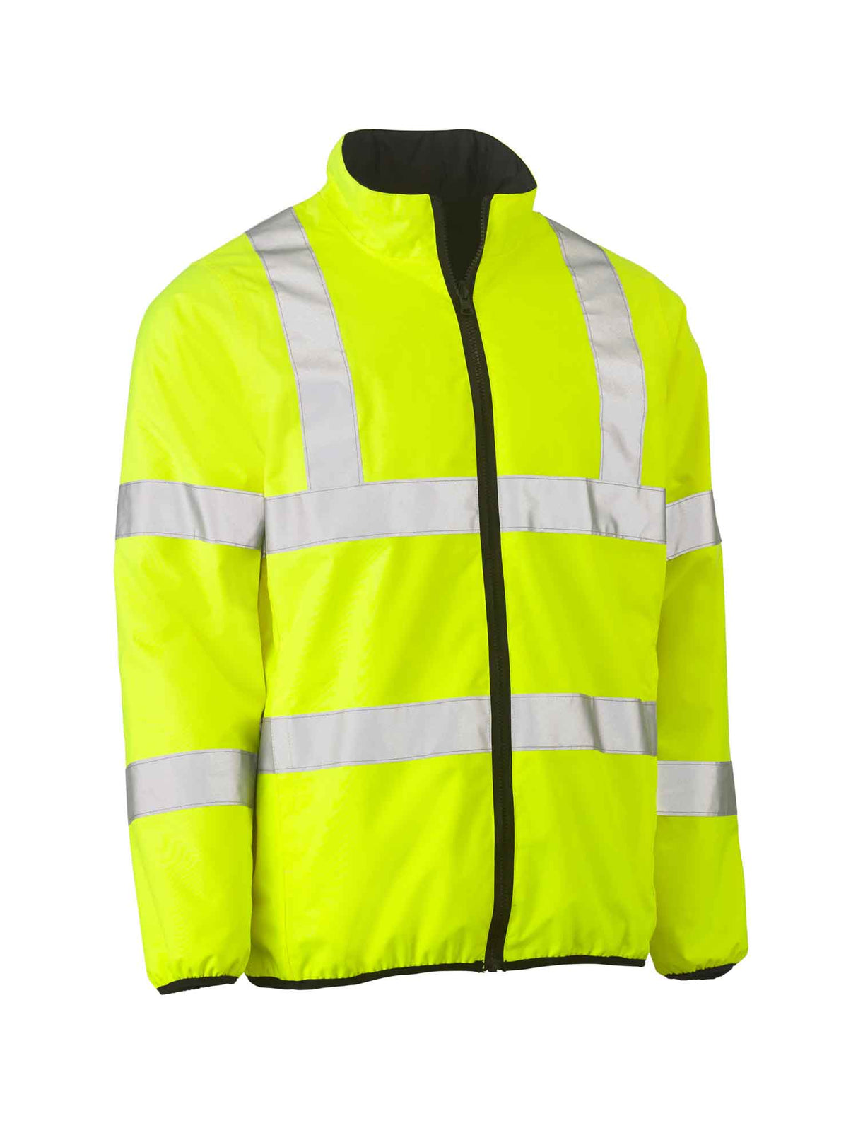 Mens Taped Hi Vis Reversible Puffer Jacket