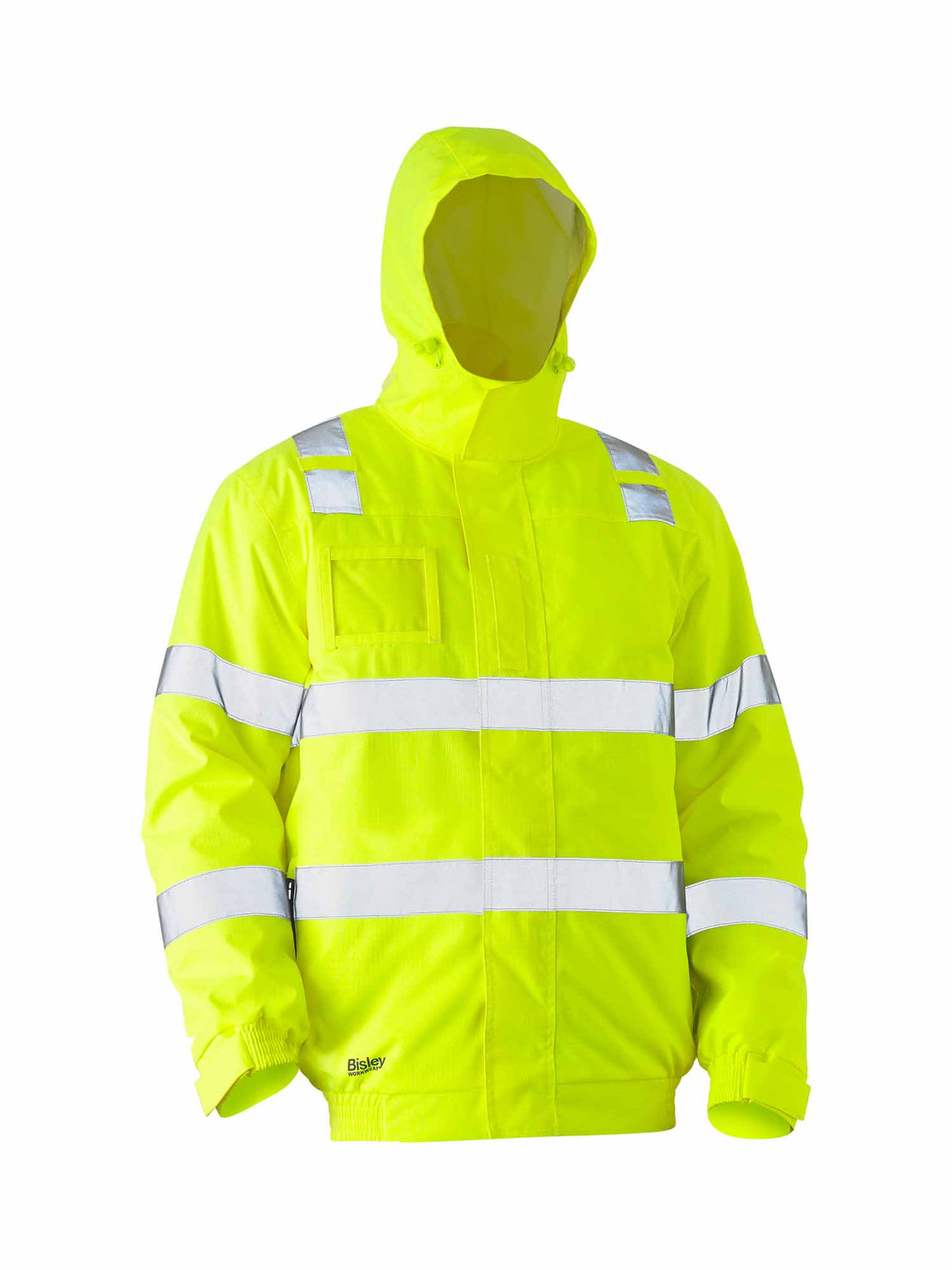 Unisex Taped Hi Vis Wet Weather Bomber Jacket