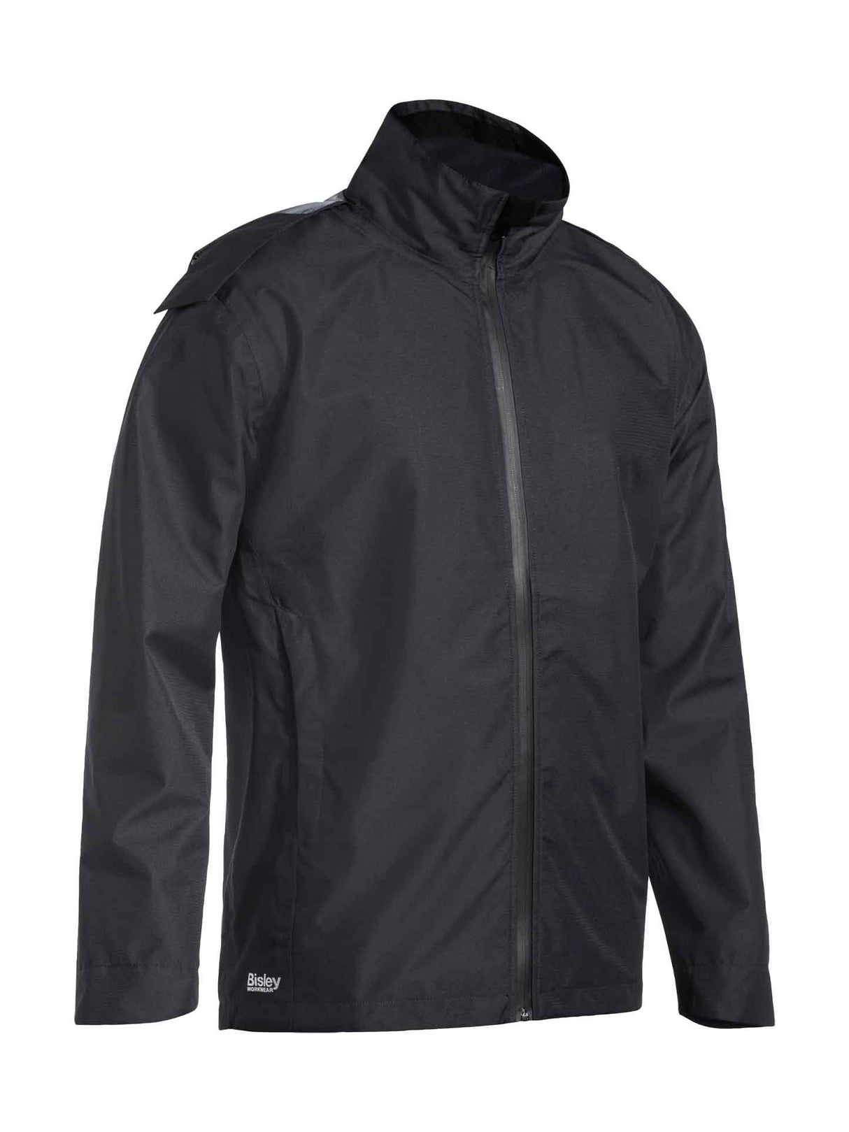 Mens Lightweight Mini Ripstop Rain Jacket With Concealed Hood