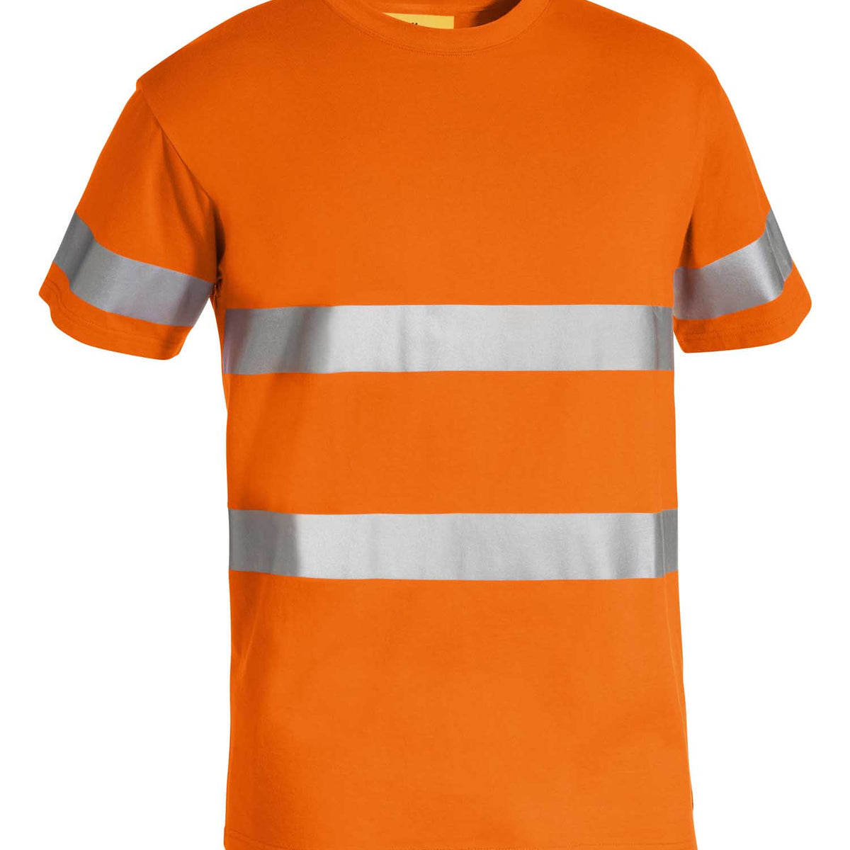 Bisley Workwear 3m Taped Hi Vis Cotton T-shirt Short Sleeve BK1017T main image 1