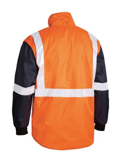 Mens Taped 5 in 1 Rain Jacket