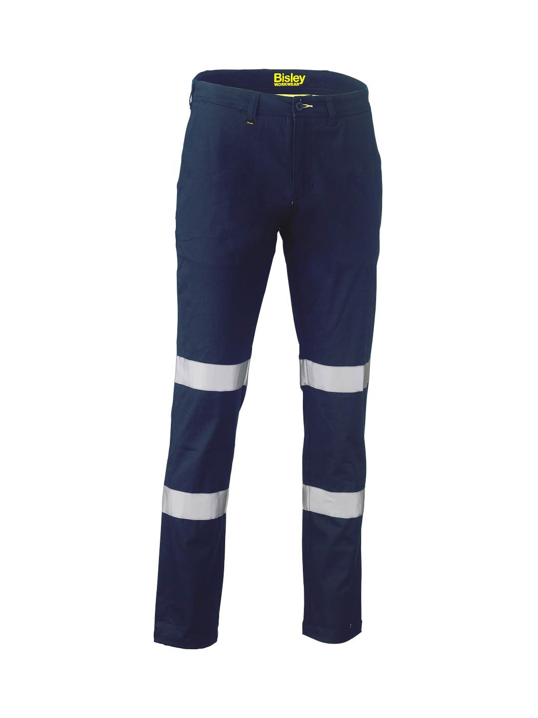 Mens Taped Biomotion Stretch Cotton Drill Work Pants