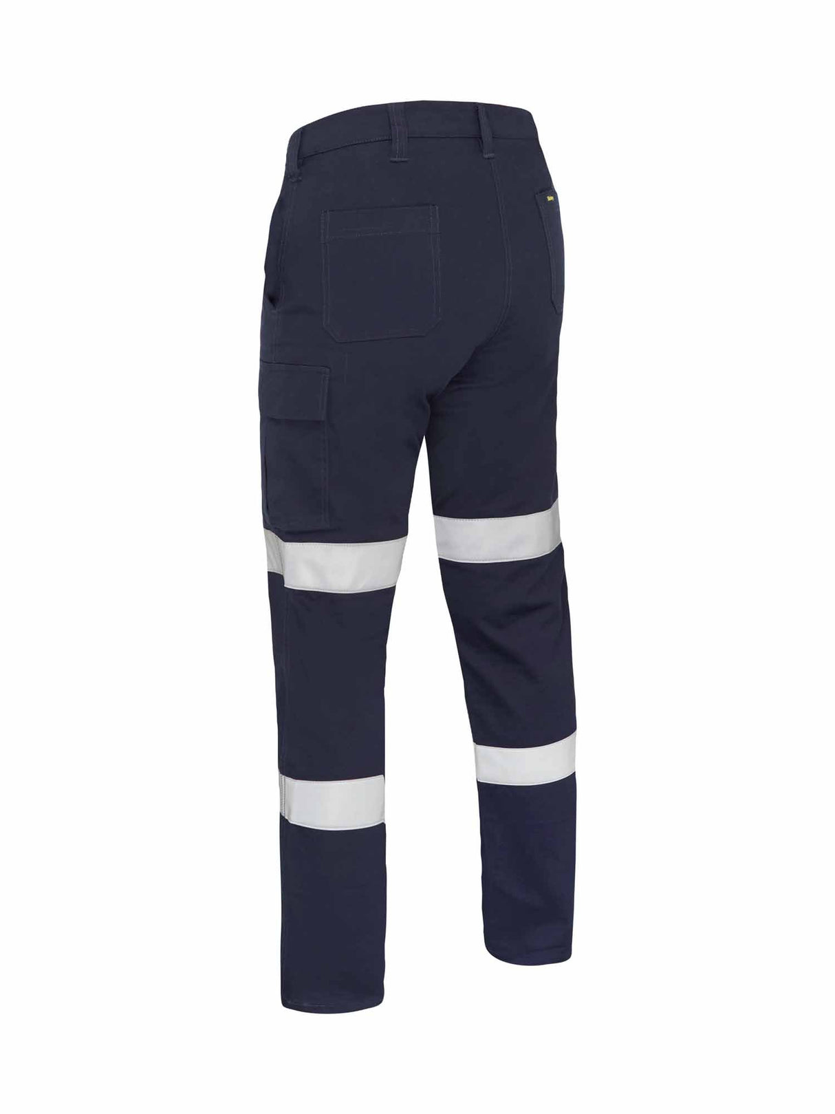Ladies Taped Stretch Cotton Drill Cargo Pants