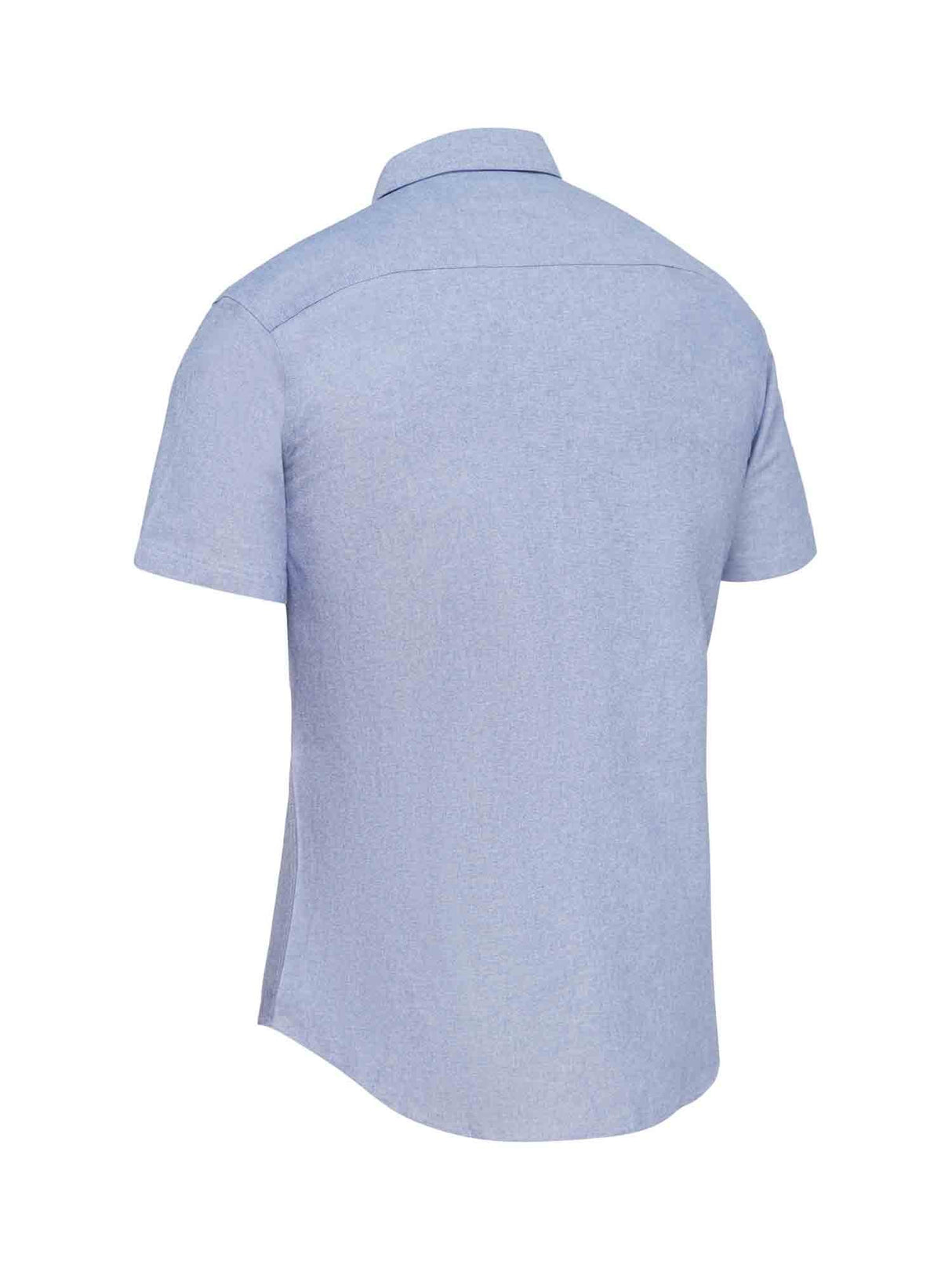 Mens Short Sleeve Chambray Shirt