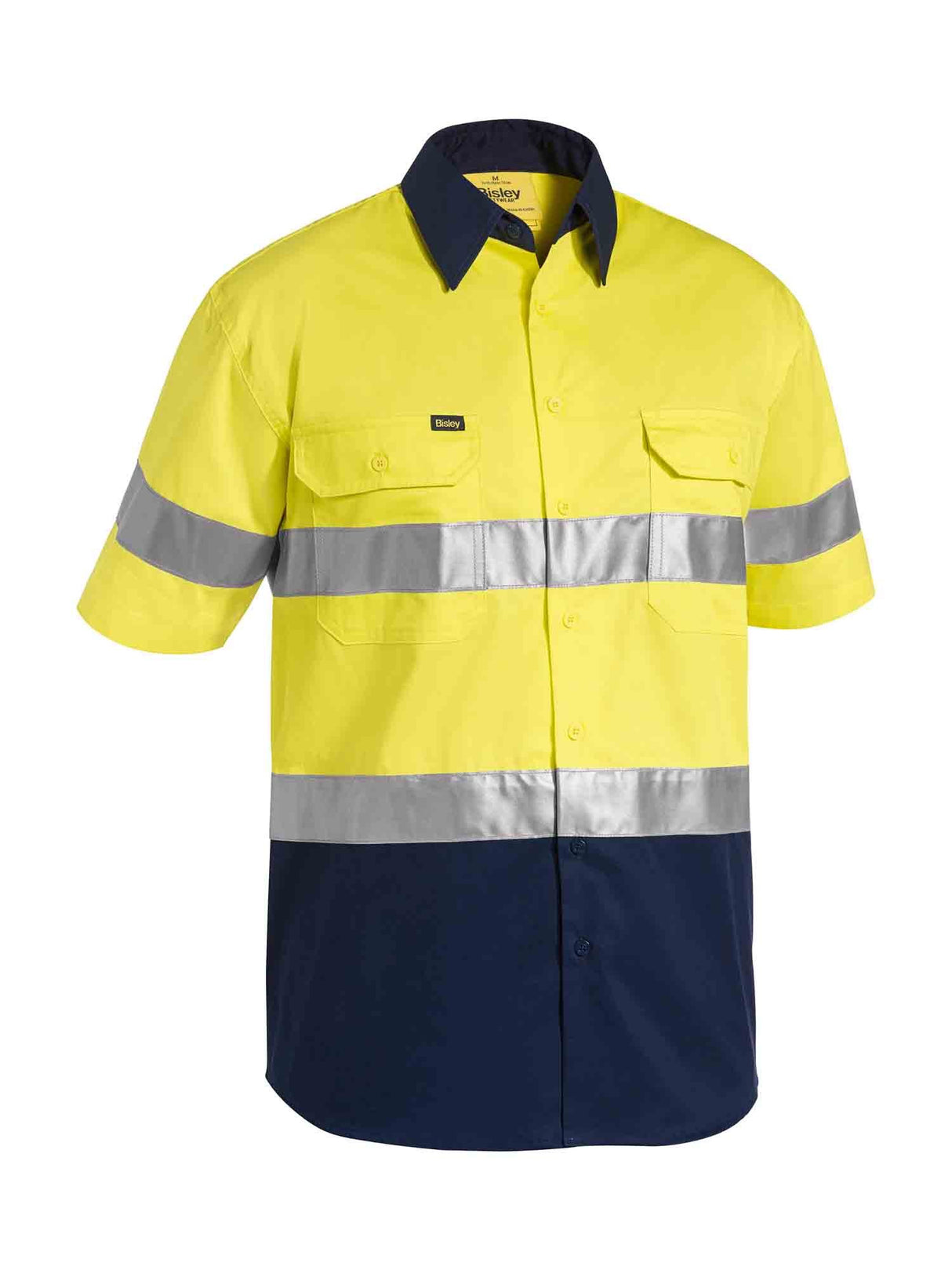 Mens Taped Hi Vis Cool Lightweight Shirt