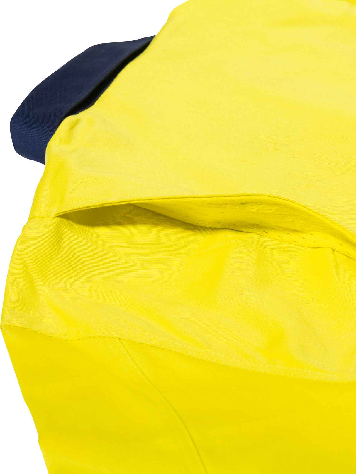 Mens Long Sleeve Taped Hi Vis Industrial Cool Vented Shirt
