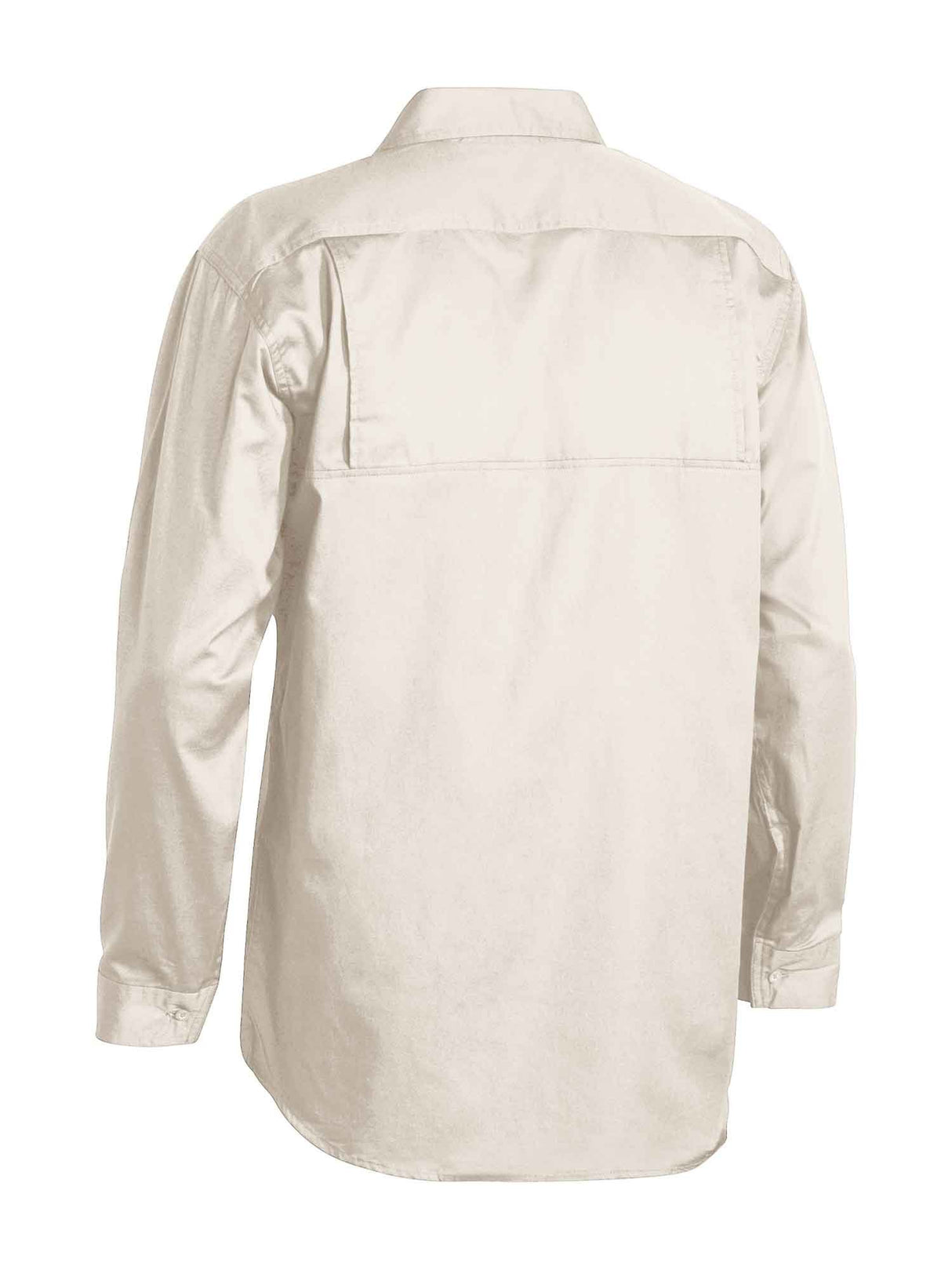 Mens Long Sleeve Cool Lightweight Drill Shirt