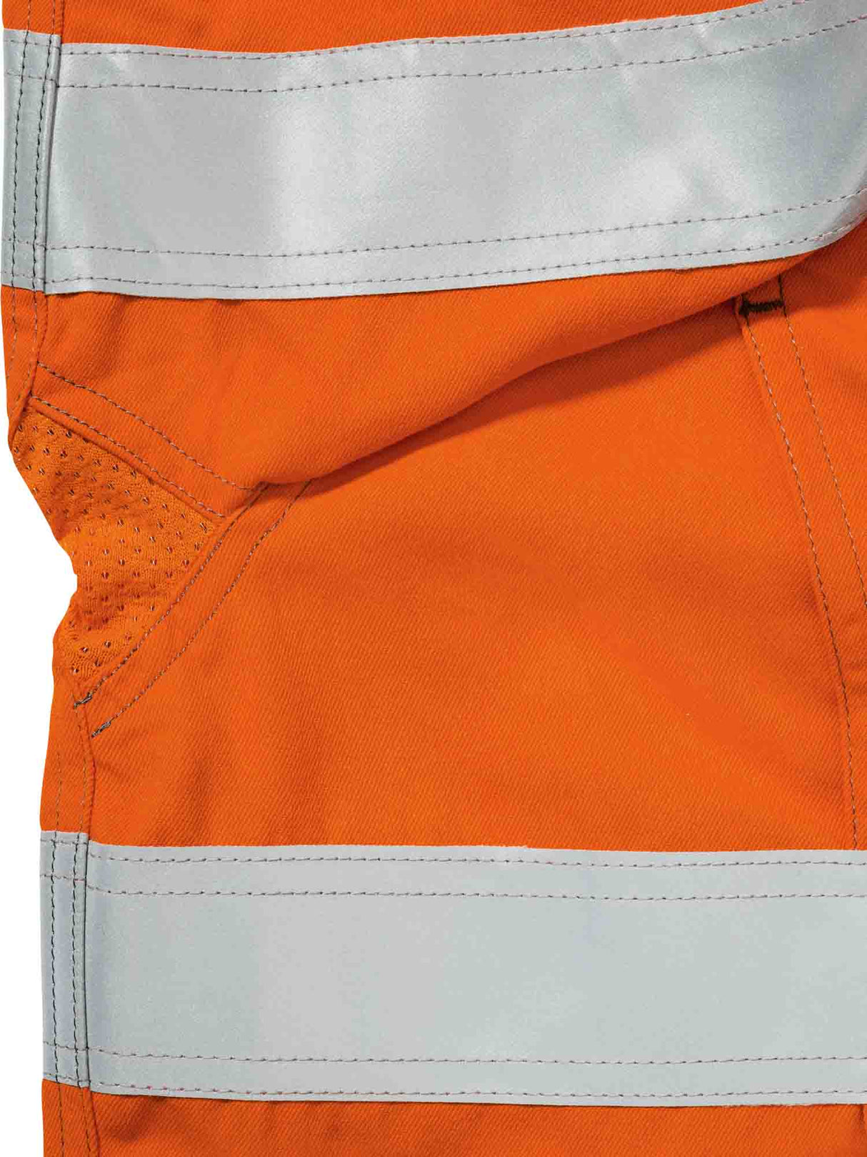 Mens Long Sleeve Tencate Tecasfe Plus 700 Taped Hi Vis FR Vented Shirt