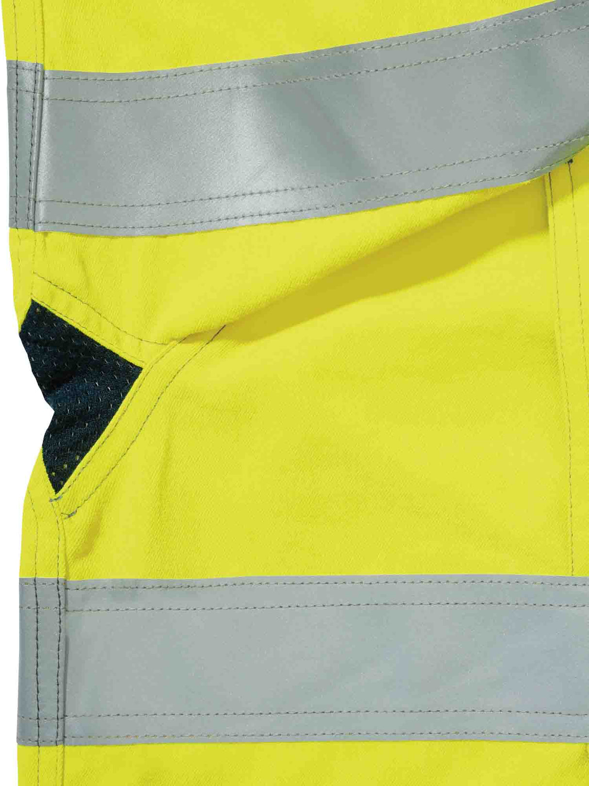 Mens Long Sleeve Tencate Tecasfe Plus 700 Taped Hi Vis FR Vented Contrast Shirt