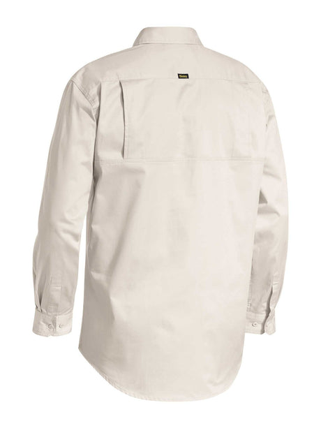 Mens Closed Front Cool Lightweight Drill Shirt