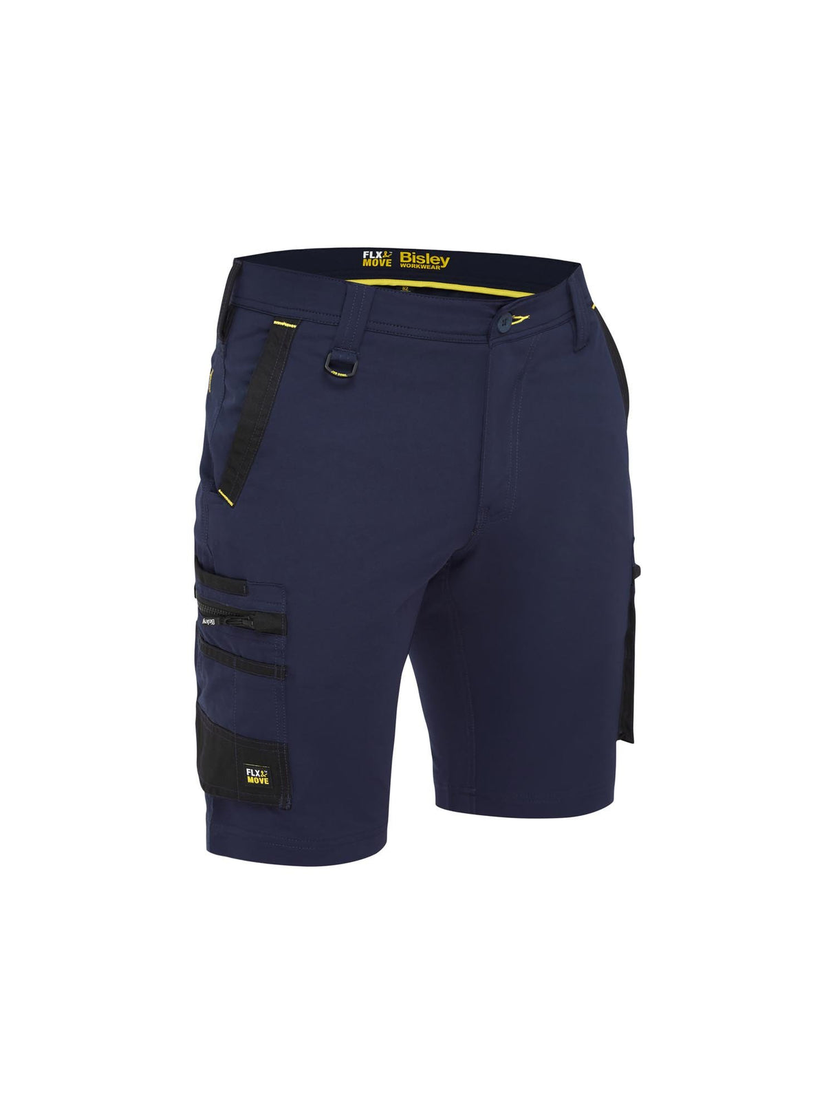 Mens Flx & Move 4 Way Stretch Zip Cargo Shorts