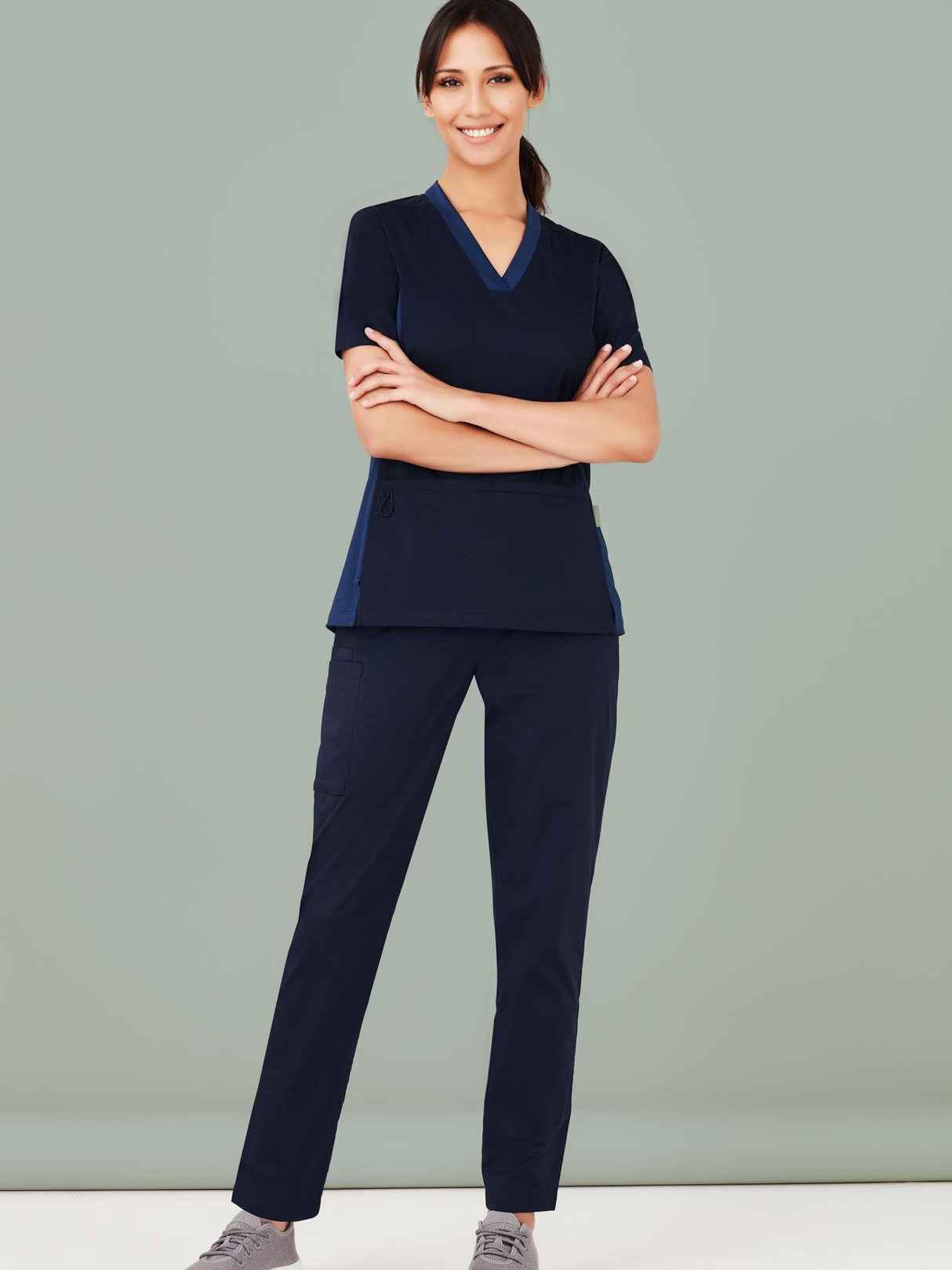 Riley Womens Straight Leg Scrub Pants