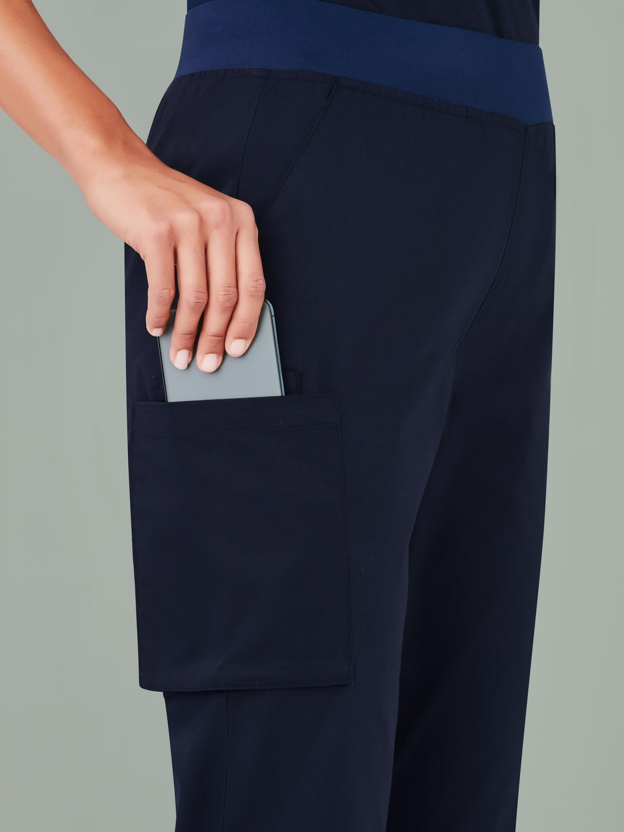 Riley Womens Straight Leg Scrub Pants