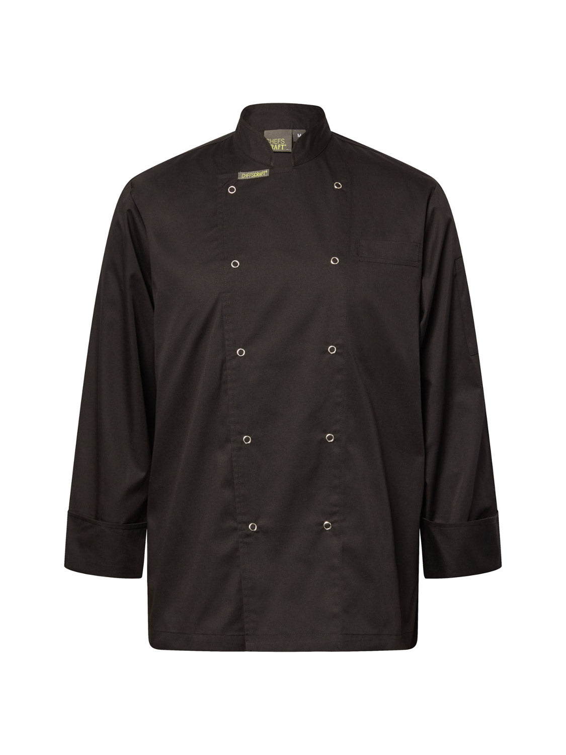Executive Chef Long Sleeve Jacket with Press Studs