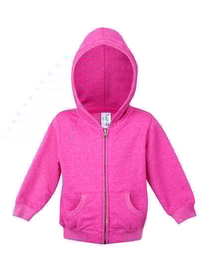 Babies Heather Zip Hoodie