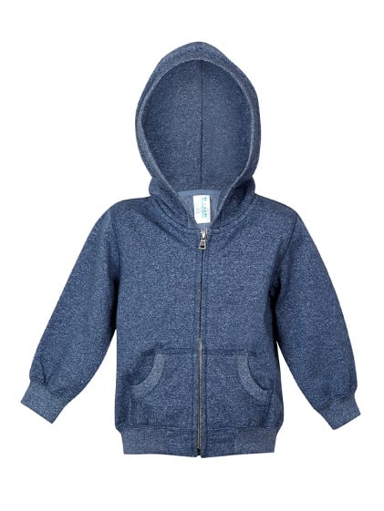Babies Heather Zip Hoodie