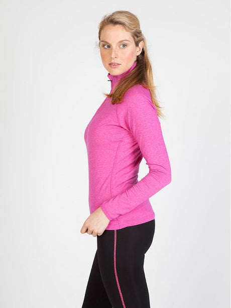 Ladies Greatness Half Zip Mock Neck